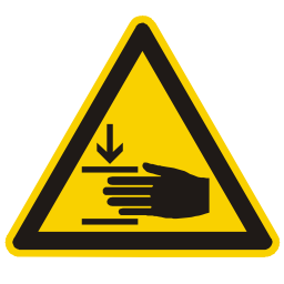 Download free hand alert triangle information attention icon